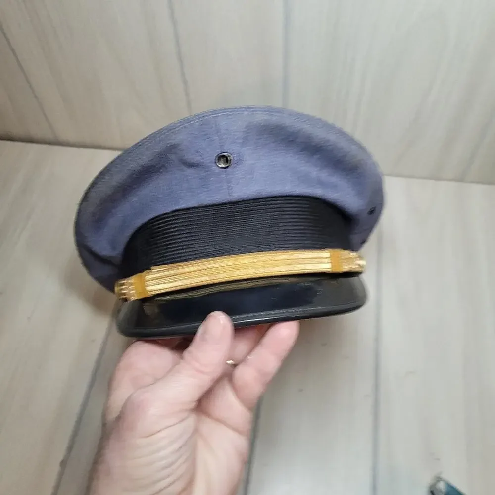 Vintage Military Bancroft Pak Cap USA Size 6.5 READ